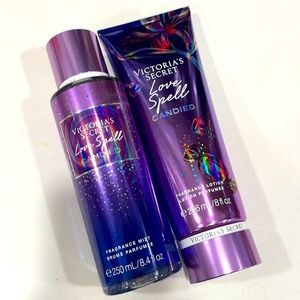 VS Love Spell Candied Fragrance Mist & Lotion